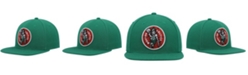 Mitchell & Ness Men's Kelly Green Boston Celtics Hardwood Classics Team Ground 2.0 Snapback Hat